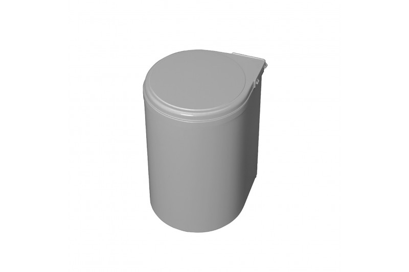 Emuca recycling bin for fastening to door with container...