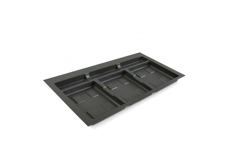 Emuca Base for kitchen drawer bins Recycle, 3...