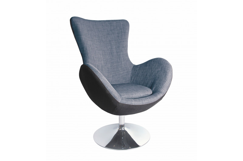 BUTTERFLY leisure chair, color: grey