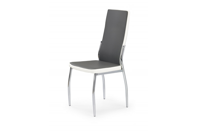 K210 kėdė, pilka /balta spalvų