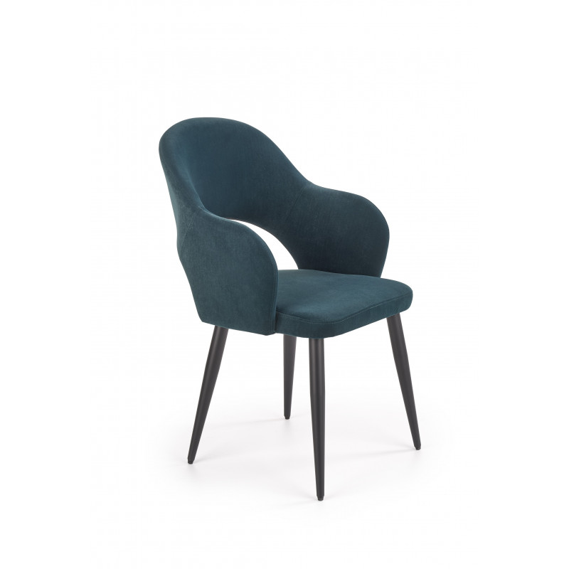 K364 kėdė, tamsiai žalia
