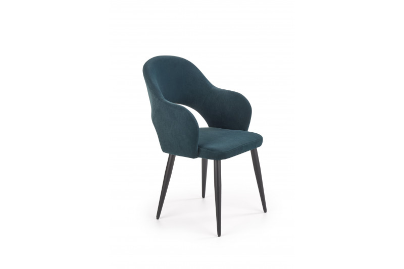 K364 kėdė, tamsiai žalia