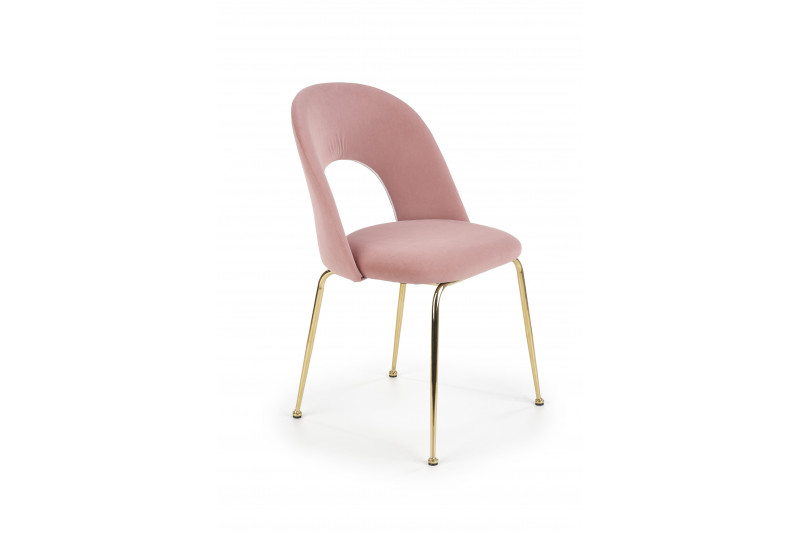 K385 kėdė, šviesiai rožinė