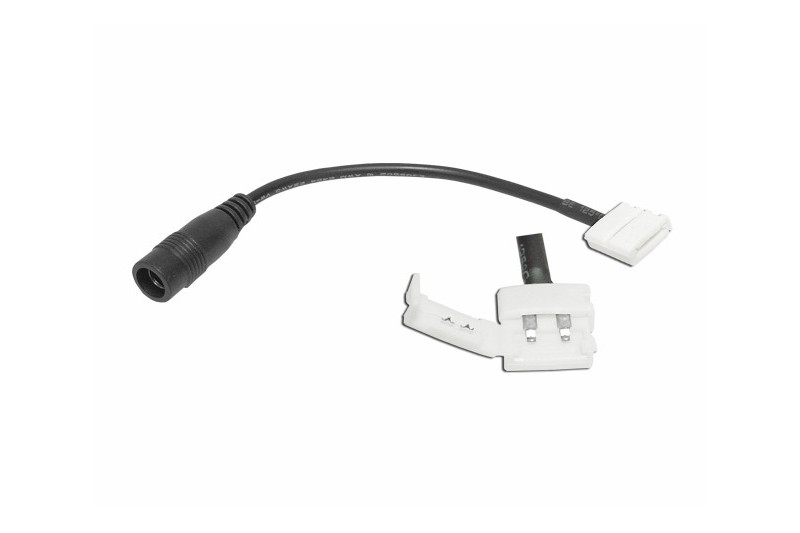 LED strip connector 10mm, snap the wires 2.1/5.5mm