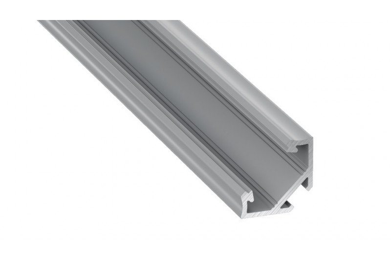 LED Profile LUMINES type C silver anodized 1 m