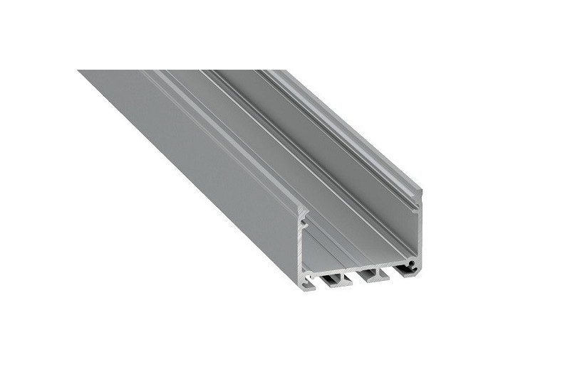 LED profile aluminum anodized, Wide, ILEDO, 1m, LUMINES