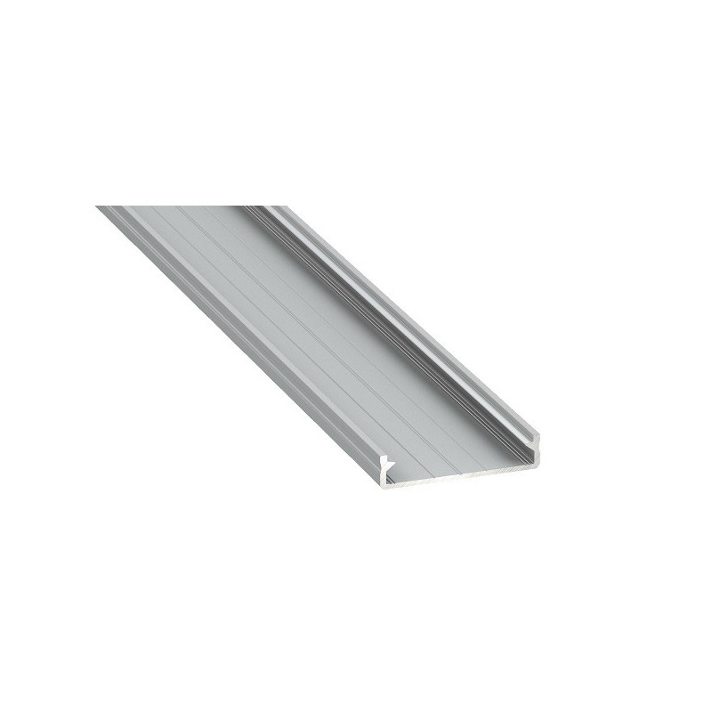 LED Profile LUMINES SOLIS silver anodized 1m