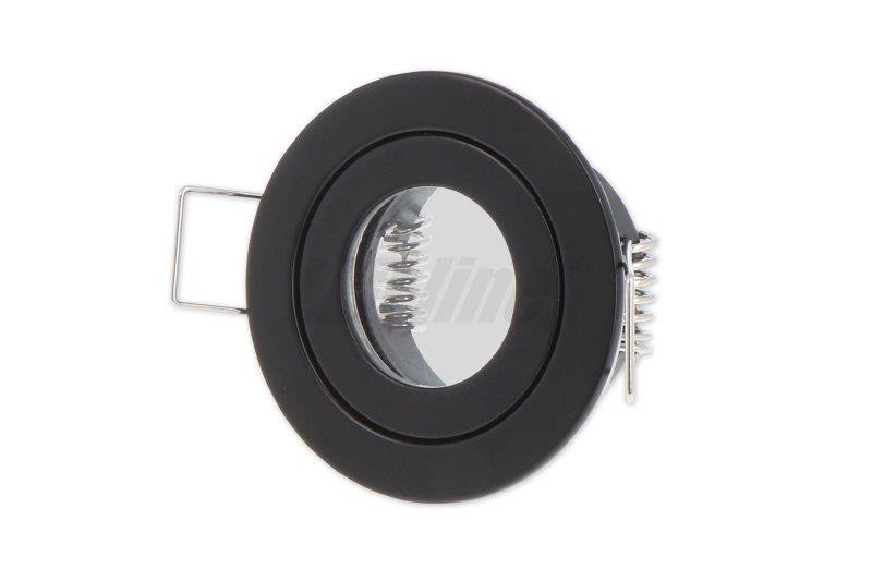 LED line® downlight waterproof MR11 round black