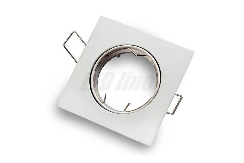 LED line® downlight square adjustable cast white