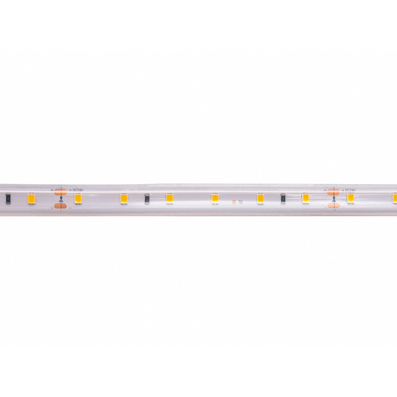 LED strip 24V 4.8W/m waterproof IP67, T shape, warm white...