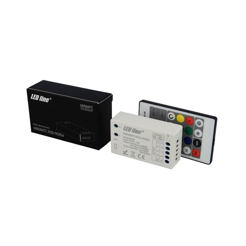 LED controller, 5-24V, 4x4A (3x5A), RGBW, VARIANTE +RF...