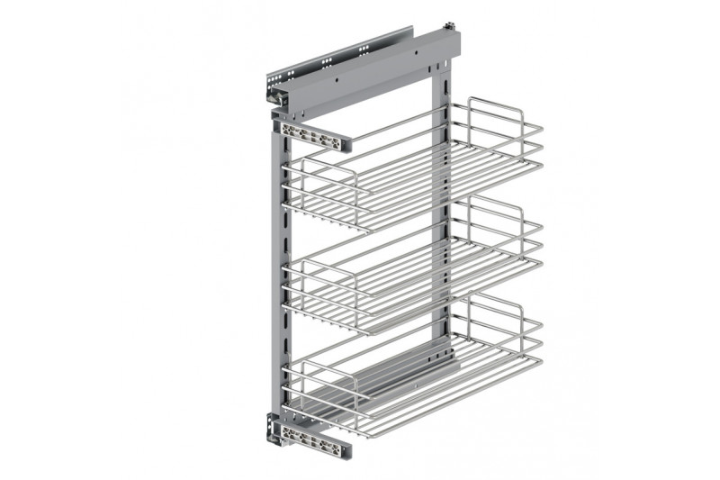 Emuca Suprastar pull-out trolley with soft close, 300,...