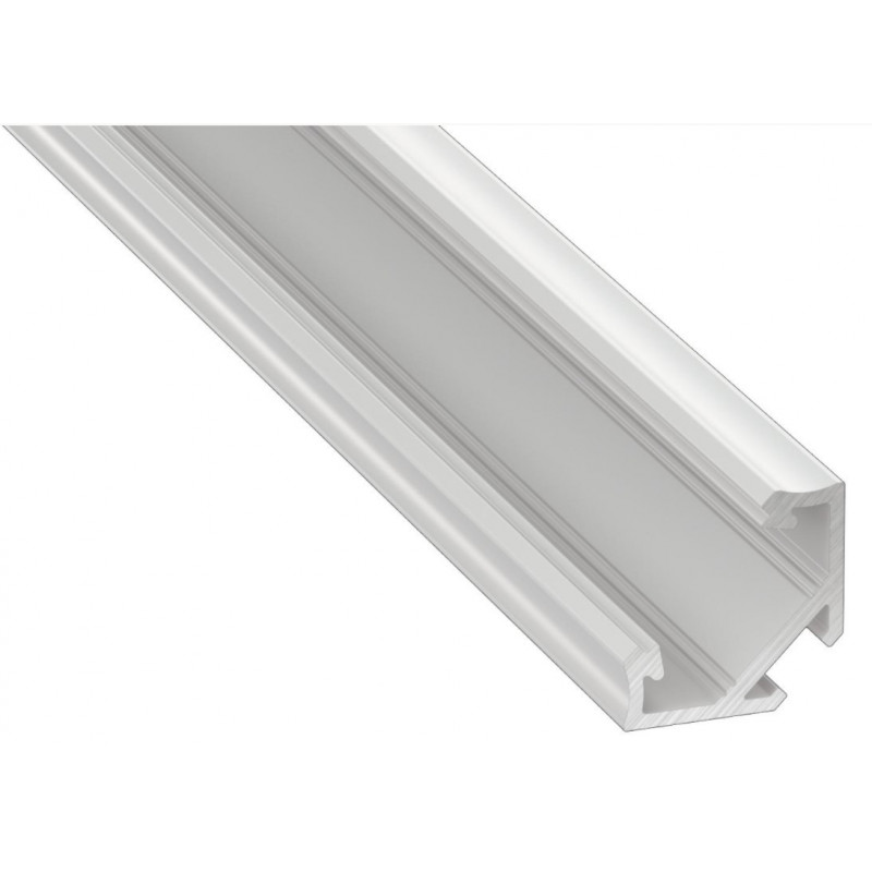 LED profile, white, corner, C, 3 meters, Lumines