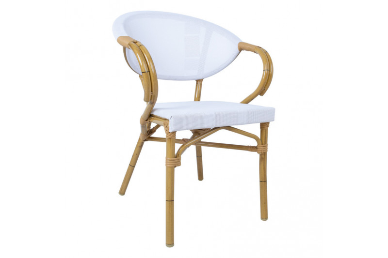 Chair BAMBUS white