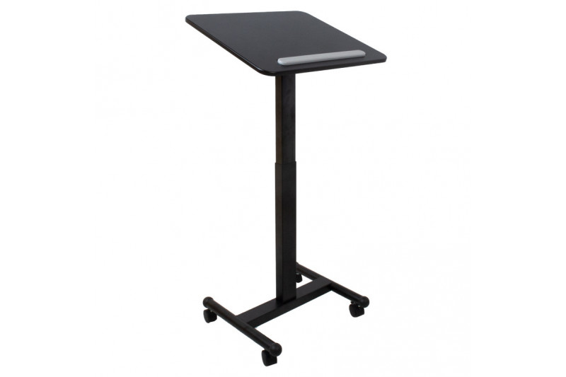 Mobile desk ERGO 60x52cm, black