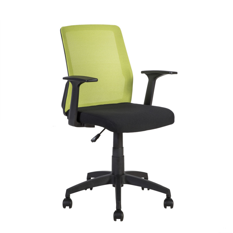 Biuro kėdė ALPHA, žalia/juoda