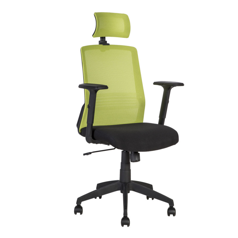Biuro kėdė BRAVO, žalia/juoda