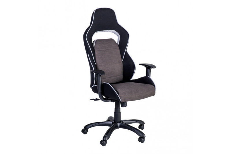 Biuro kėdė COMFORT juoda/pilka/balta