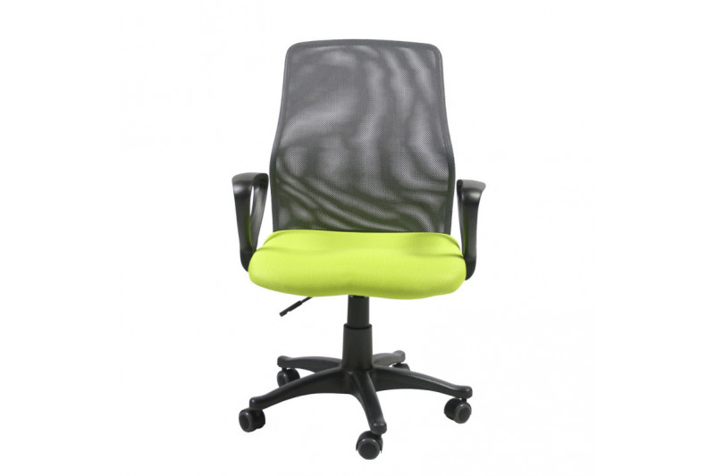 Biuro kėdė TREVISO, žalia/pilka