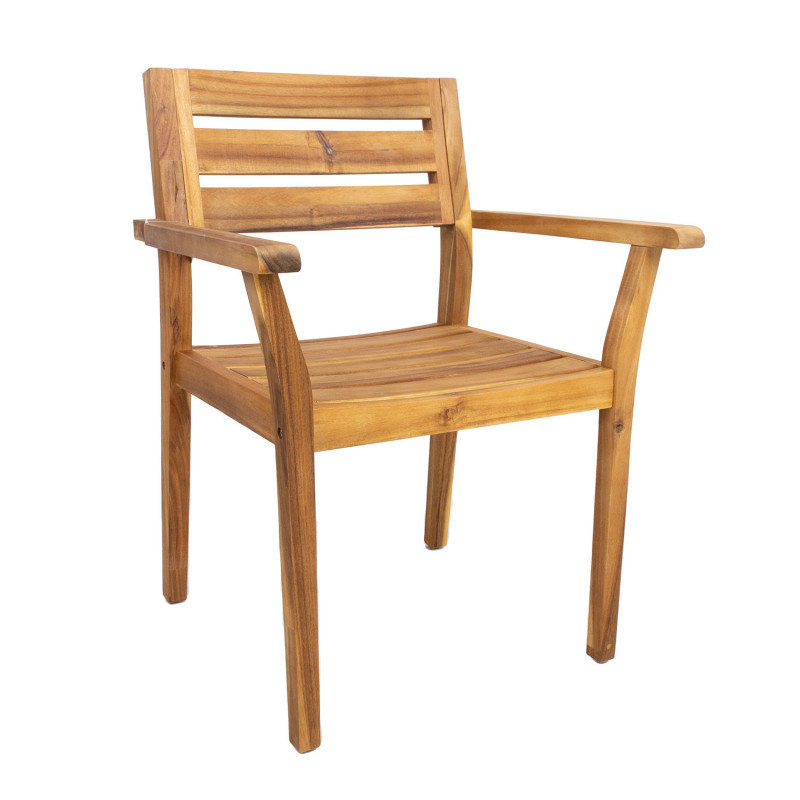 Kėdė FLORIAN, akacijos mediena