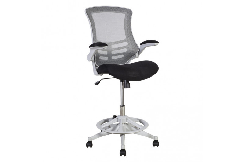 High task chair TRIBECCA grey