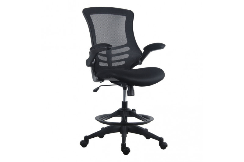 High task chair TRIBECCA black