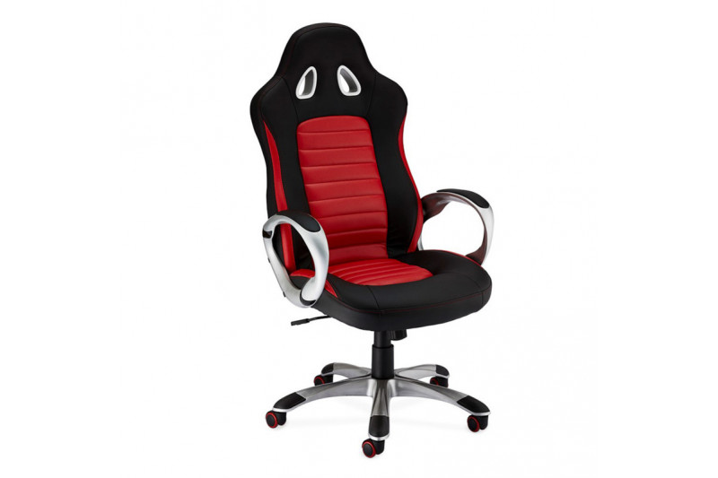 Biuro kėdė SPEEDY, raudona/juoda