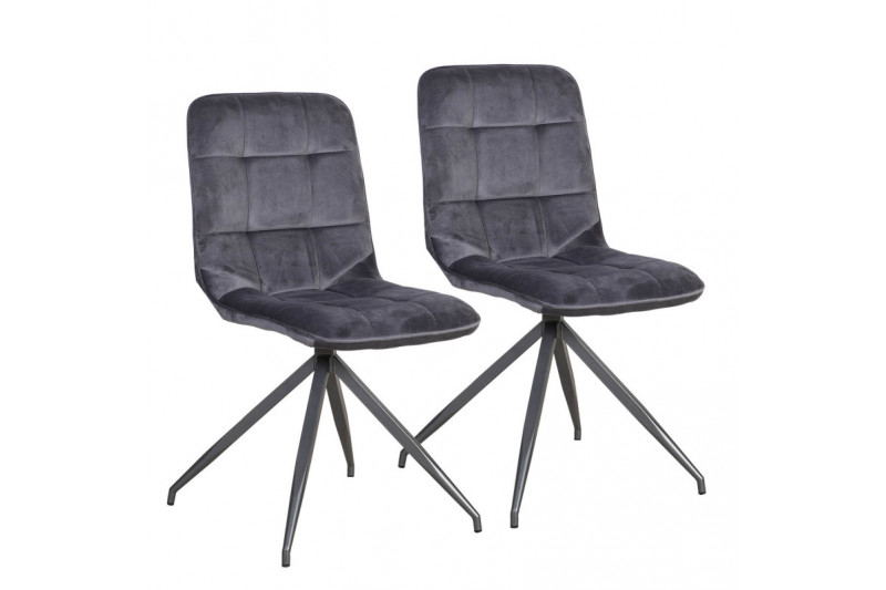Chairs 2pcs RIMINI grey