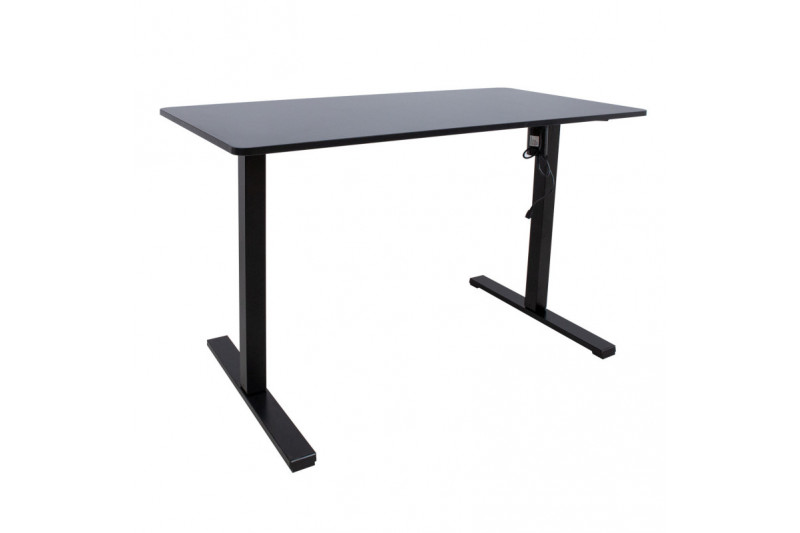 Desk ERGO OPTIMAL with 1 motor 120x60cm, black