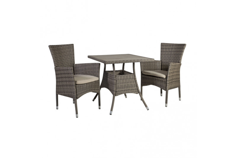 Garden furniture set PALOMA table, 2 chairs