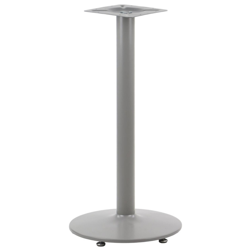 Table base,  ⌀460mm, H=1100mm, aluminum (gray) -...