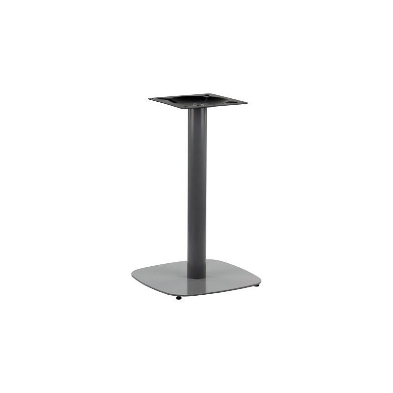 Table base,  450x450mm, H=730mm, aluminum (gray) -...
