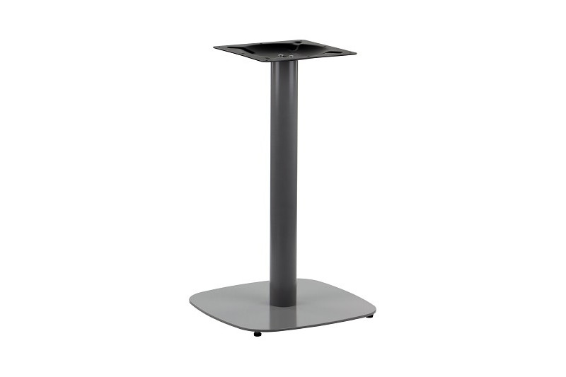 Table base,  450x450mm, H=730mm, painted, aluminum (gray)