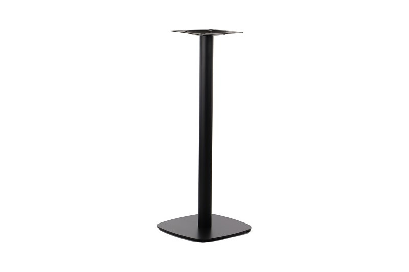 Table base,  450x450mm, H=1100mm, painted, black