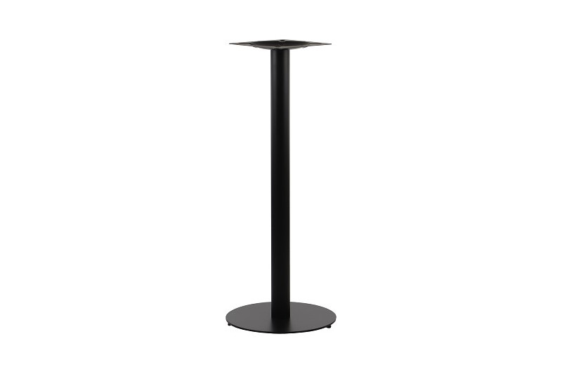 Table base,  ⌀450mm, H=1110mm, painted, black