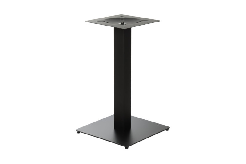 Table base,  450x450mm, H=730mm, painted, black