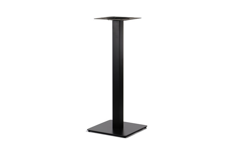 Table base,  450x450mm, H=1110mm, painted, black