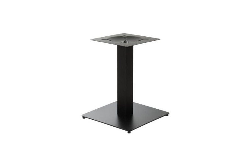 Table base,  450x450mm, H=575mm, painted, black