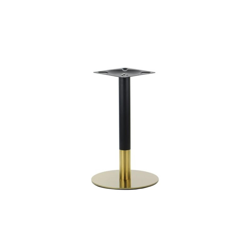 Table base, ⌀450mm, H=725mm, gold and black color-...
