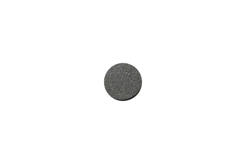 Cover cap Ø13mm, adhesive, dark grey