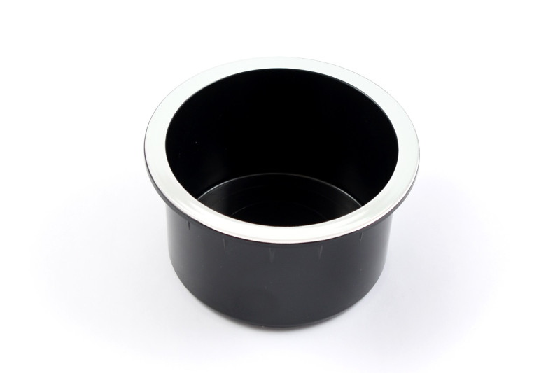 Cup holder 60x87mm, plastic, black