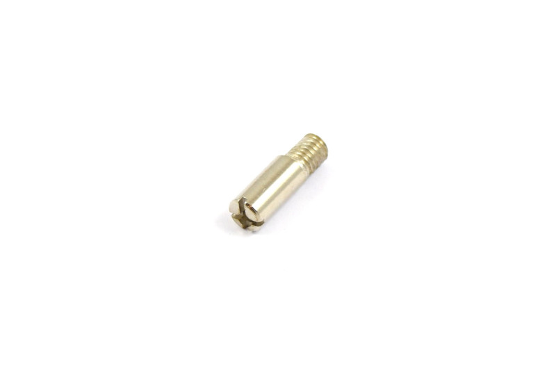 Locking bolt for screw-on, M6/Ø7x23mm, metal, nickel plated