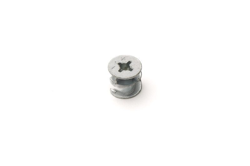 Cam, Ø15/13mm, for 18-19mm board, zinc alloy, SW4