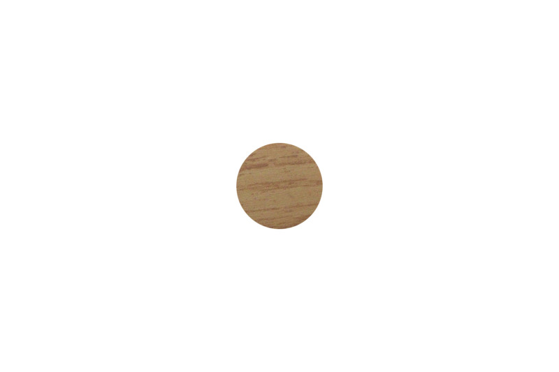 Cover cap Ø13mm, adhesive, whitened oak