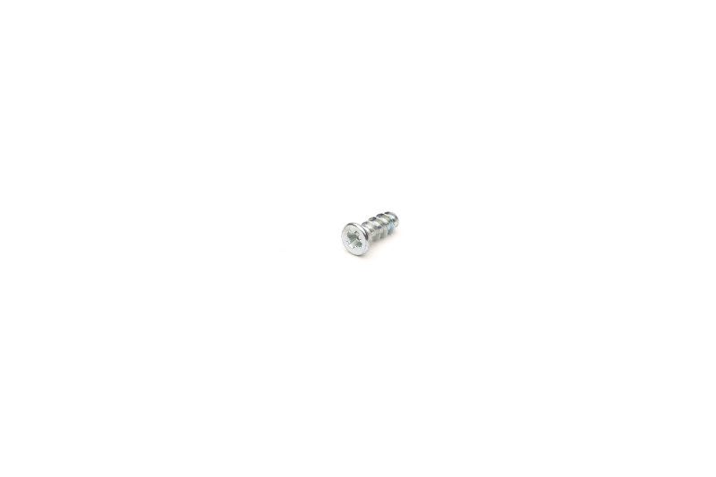 Euro screw 5.0x13mm, flat head, PZ, white zinc