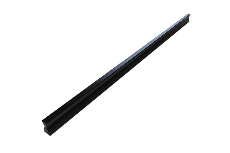 Profilinė rankenėlė, cc-256mm, L-600mm, aliuminė, juoda