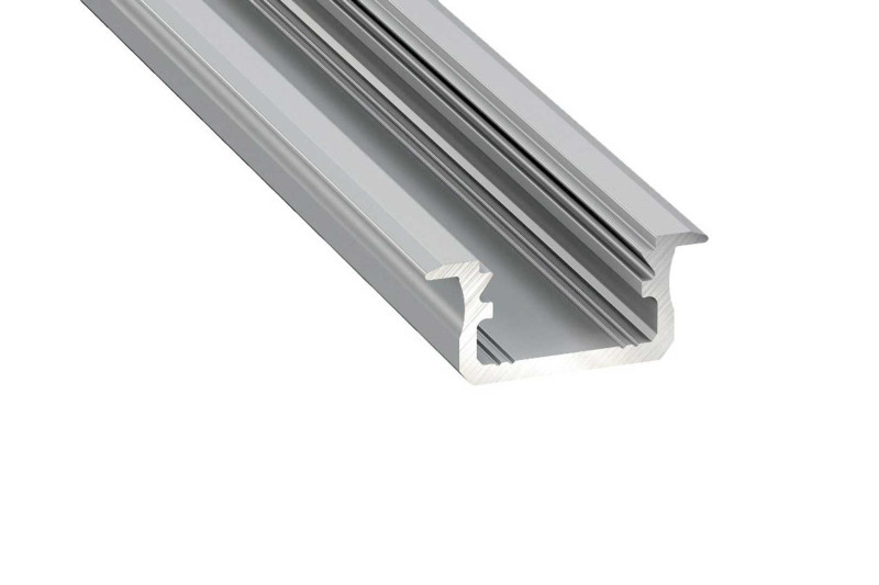 Profile for LED strips, aliuminum white, recessed B, 3m,...