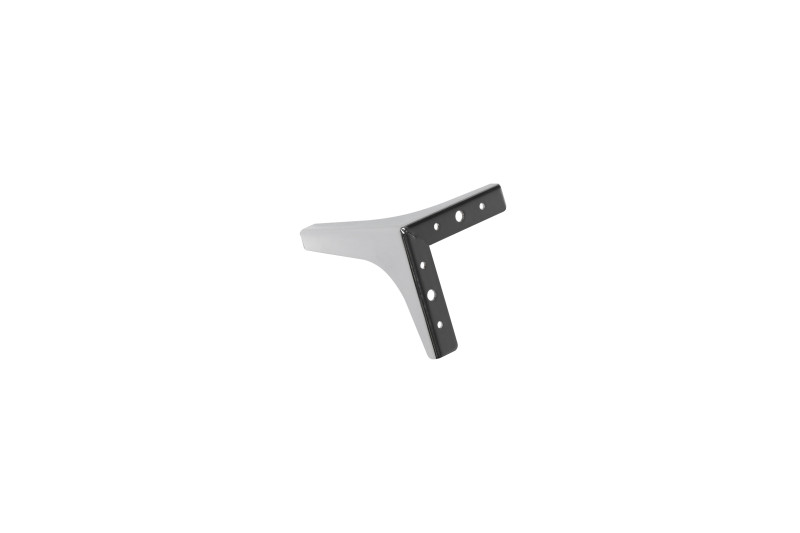 Leg triangle H-170mm, 136x136mm, steel, chrome plated
