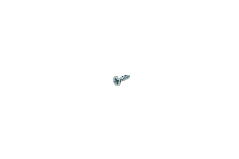 Chipboard screw 4,5x16mm, flat head, PZ, white zinc