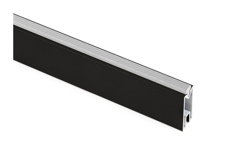 Luxe rectangular rail for Zero structure, 2,35 m,...